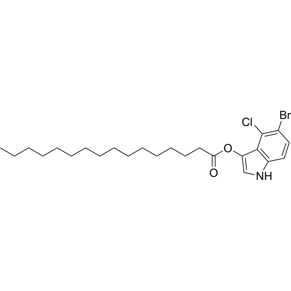 5-Bromo-4-chloro-3-indoxyl palmitate 341972-98-3